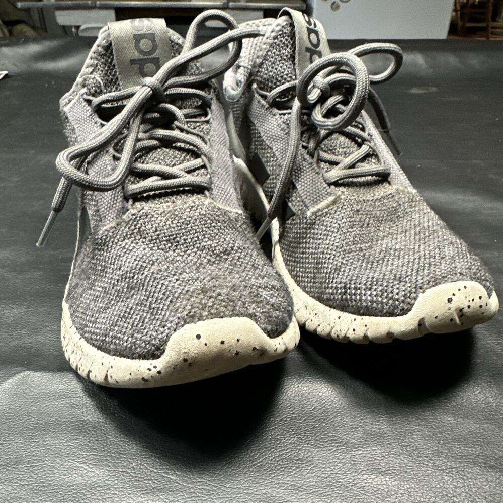 Adidas Cloud Foam Shoes Women’s Size 8 Gray White Athletic Sneakers 28Y001 - BP - Picture 3 of 15